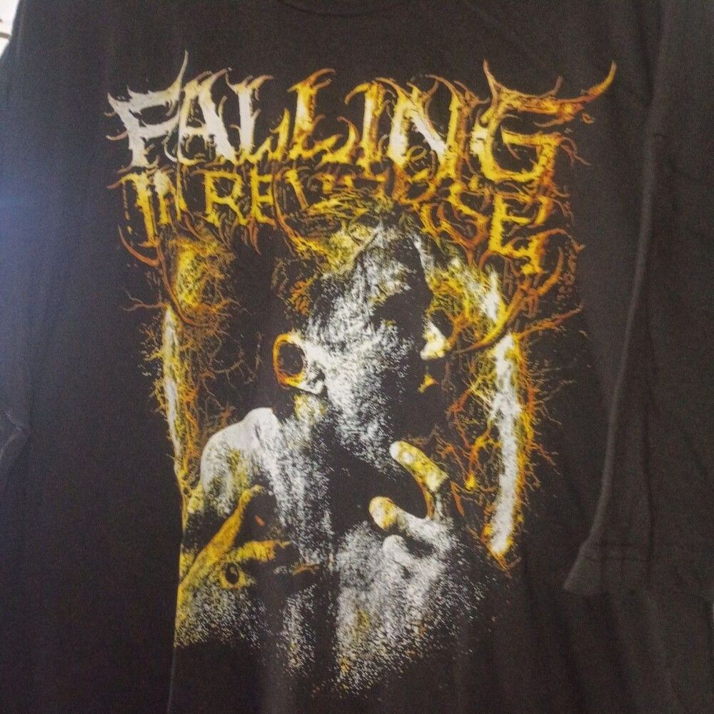 Rare falling in reverse metalcore band rock tee size xxl 2xl - Picture 2 of 4
